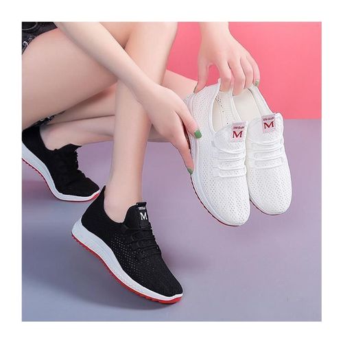 Lightweight and breathable Old Beijing cloth shoes, Korean-style net face, for women's square dance, suitable for spring and summer, fashionable net shoes, sports shoes for moms