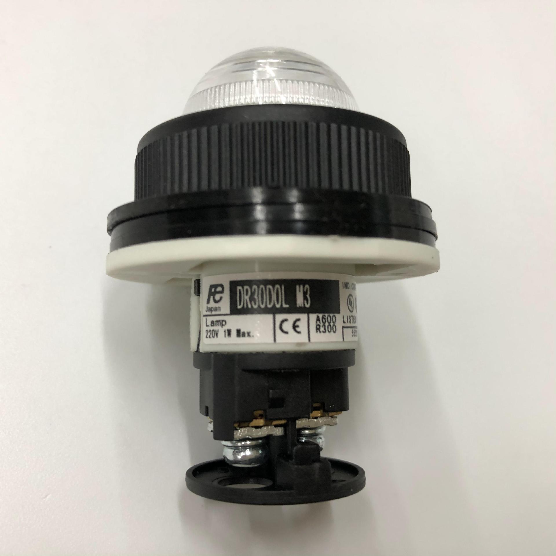 原装正品DR30DOL-M3W 220V 白色富士指示灯