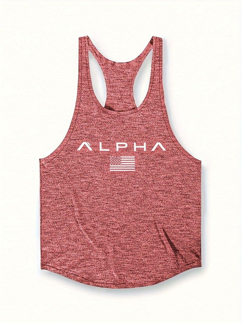 Men's Fitness Vest Loose Sleeveless Top For Sports Running Basketball Training_viptrois.com