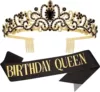 Gold Black Diamond QUEEN Set