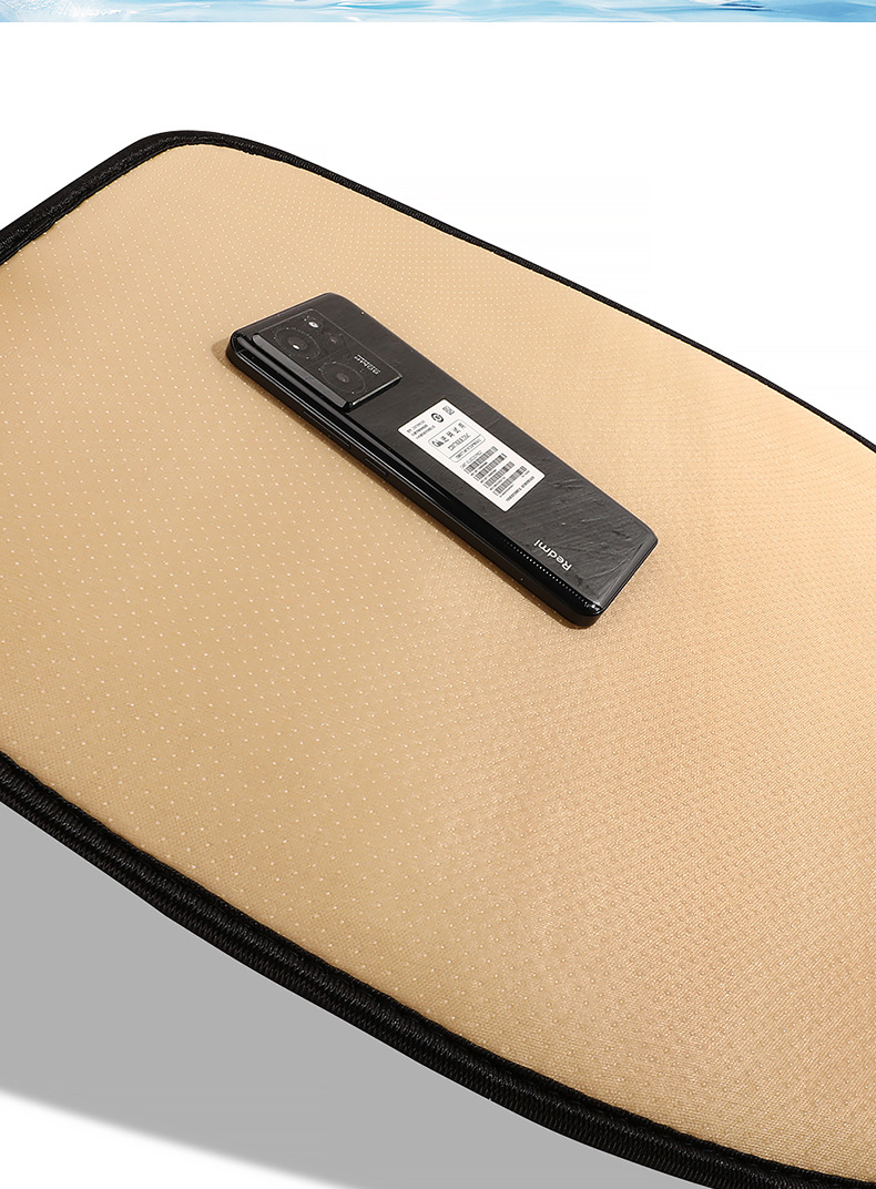 Business-Style Gel Lumbar Support Seat Cushion, Car Accessories, Office Backrest Cushion, Suitable for All Seasons, Steel Wire Lumbar Support