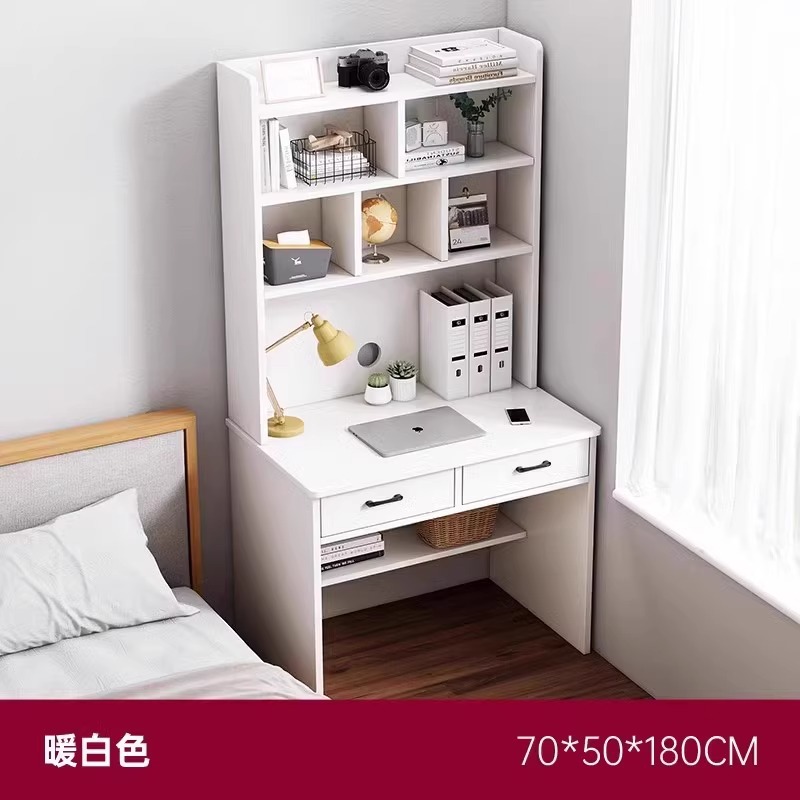 [업그레이드된 3단 책장 모델] 웜화이트 70*50*180cm