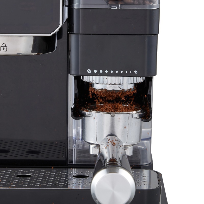 Máquina de café espresso con grano molido cónico de extracción 2 - en - 1 máquina de café semiautomática