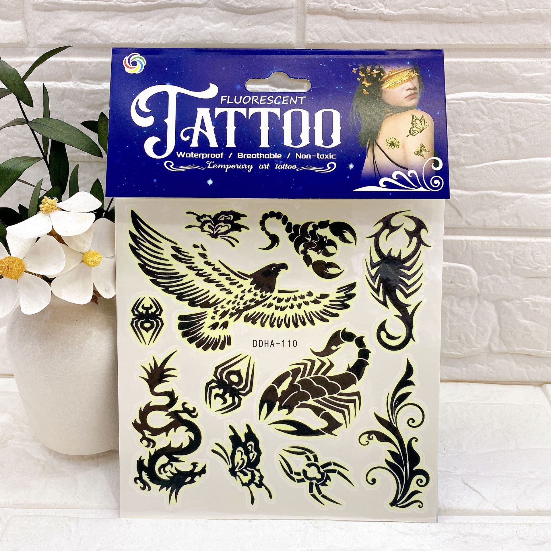 Waterproof ecological tattoo stickers
