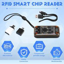 1套 颜色：黑色+透明 材质：塑料 带2X 8268钥匙扣 RFID智能芯片
