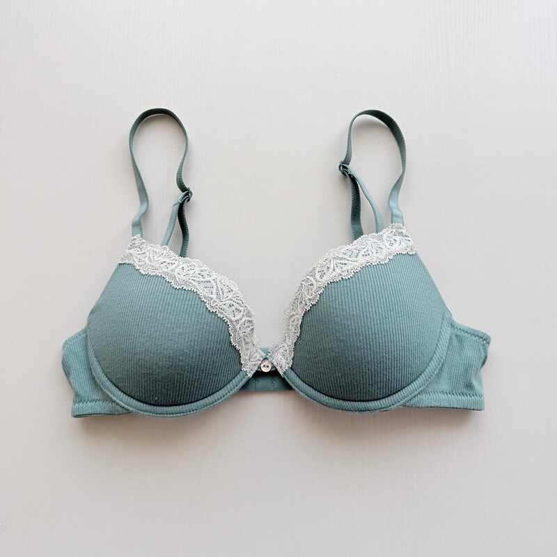 Spanish Ws Thin Cotton Cup Underwire Push-Up Bra for Women Anti-Sagging Gathering Lingerie European and American Foreign Trade Bra