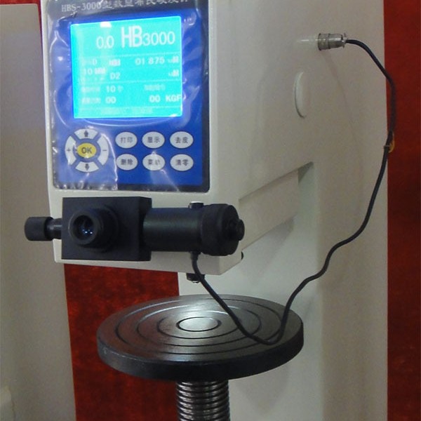 3000kg数显布氏硬度计 活塞环布氏硬度值检测机