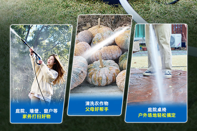1400W Copper Wire Sensor Motor Anlu Car Washing Machine Household High-Pressure High-Power Copper Core Sensor Motor Booster Pump