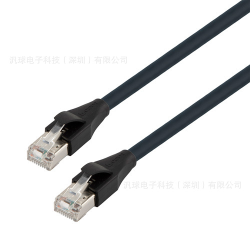 L-Com Trd815Ds-Sf-Blu-1.5M Category 5 Super Short Flexible Ethernet Cable Rj45 1.5m