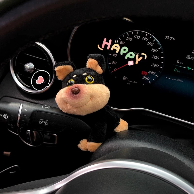 Милая пчела, собака, украшение на крыло автомобиля, кукла, кукла, дворник, указатель поворота, аксессуары для салона автомобиля, украшения для женщин