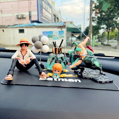 Car ornaments Yukino Luffy anime figures car interior accessories perfume seat ornaments center console decoration supplies