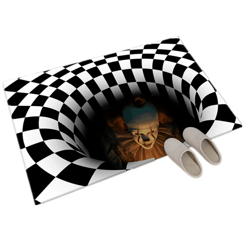 Износостойкий коврик, хэллоуин, 3D