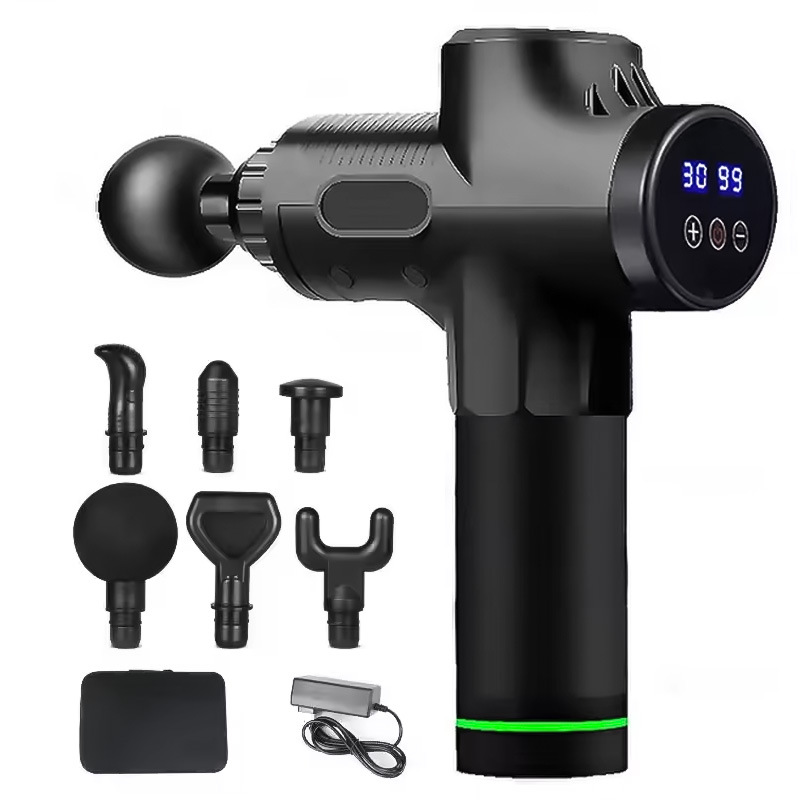 12V(배터리 3개) 브러시 DC 충전 어댑터 + 보관용 천 가방(기어 30개, 헤드 6개) - 검정색