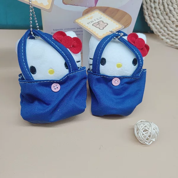 Cilantro Grandma Black Kt Hawaii Swimming Ring Hello Kitty Bag Pendant Plush Toy