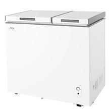 TCL 193升 双箱双温冷柜商用家用冷柜 节能省电顶开卧式电冰箱