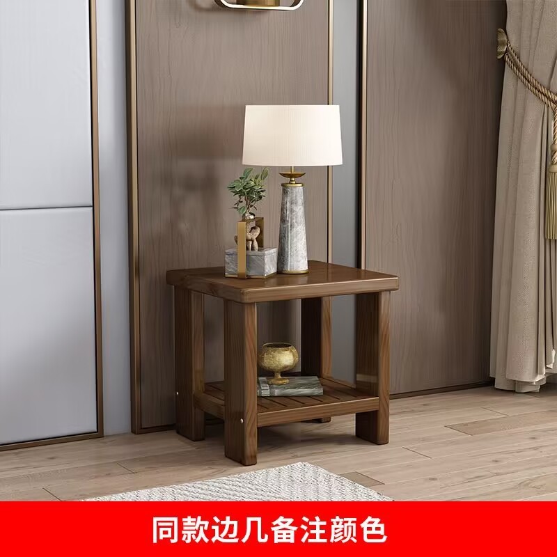 中式实木沙发简约客厅冬夏两用黑胡桃小户型出租屋窄木质复古沙发|undefined