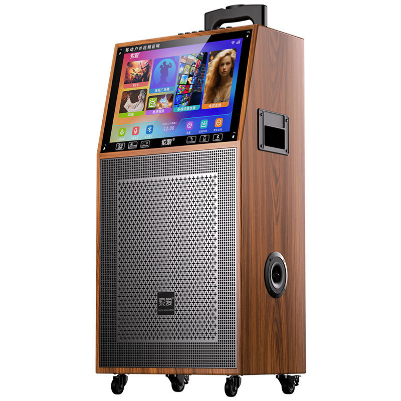 索愛k10広場舞屋外タイロッド音響帯表示スクリーンk歌点歌移動一体型スピーカー|undefined