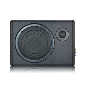 Pələng naxışlı 8 düymlük avtomobil sabvuferi, 12V, nazik, aktiv dinamik