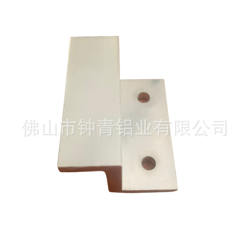 厂家定做Z形L型电梯连接件托码 6063 6061高强度冲孔角码铝合金件