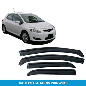 Suitable for Toyota Auris E150 2007-2013 Rain Shield Side Window Deflector Rain Eyebrow Thickened