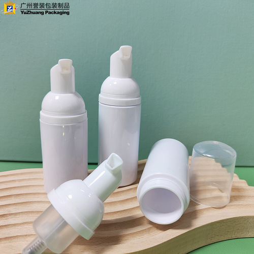 30-tooth PET children's toothpaste foam bottle, facial cleanser foaming mousse bottle, travel size foam bottle