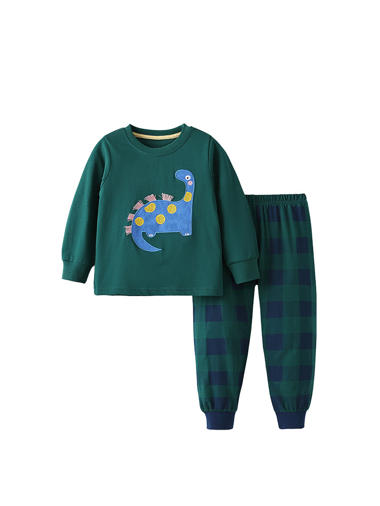 Malwee transfronterizo ropa de hogar infantil otoño y invierno nuevo estilo europeo y americano para niños de cuello redondo de manga larga ropa casual para niños