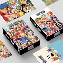 現品の新型海賊lomoカードアニメ周辺のグリーティングカードのしおり両面30枚のカード