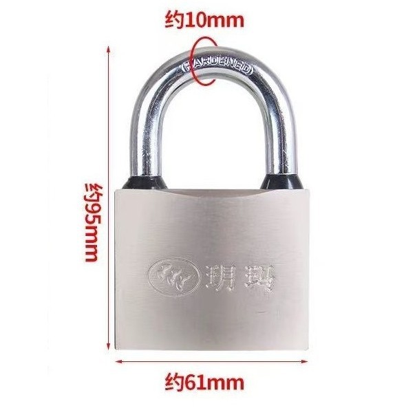 Yema mate bloqueo núcleo de cobre impermeable a prueba de óxido bloqueo anti-robot dormitorio gabinete cerradura anti-robo puerta doméstica cerradura pequeña