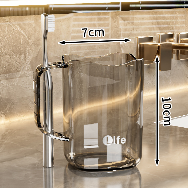 Munsköljsglas för par och studenter estetisk badrumsmugg_voghion.com