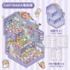 Kapibara Arcade (Large Sticker)