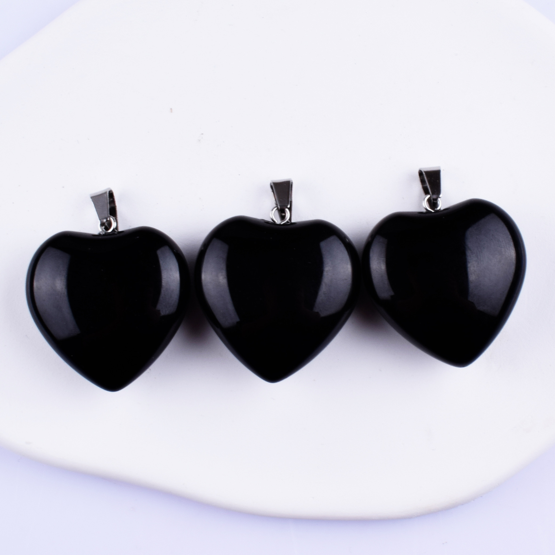 버클-펜던트-흑요석