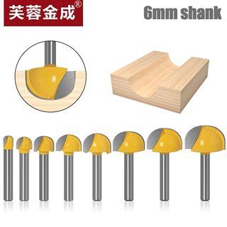6柄圆底6,8,10,12,16,18,20,22,25直径圆头刀木工半圆浮雕刀球头