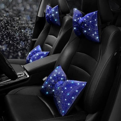 female multicolor full diamond | Headrest