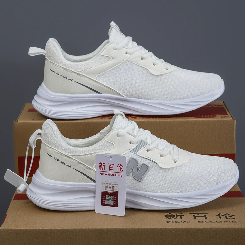 Новый Bailun подлинная пара кроссовок сетка дышащая летняя повседневная спортивная обувь легкая мягкая подошва мужская и женская одиночная обувь