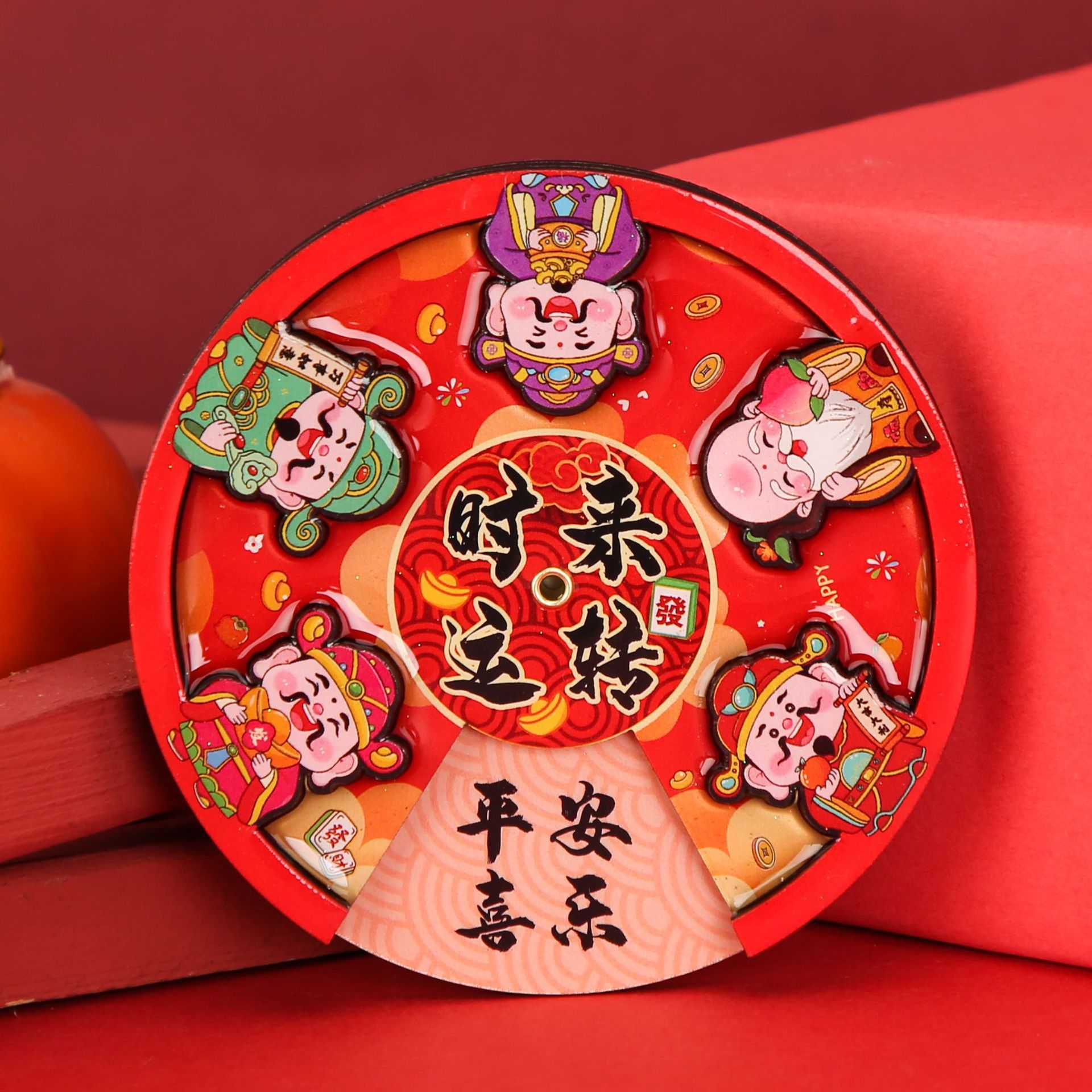 China Fengya refrigerador pegatinas de dibujos animados giratorios pegatinas magnéticas de la marea nacional recuerdos creativos pegatinas magnéticas disco