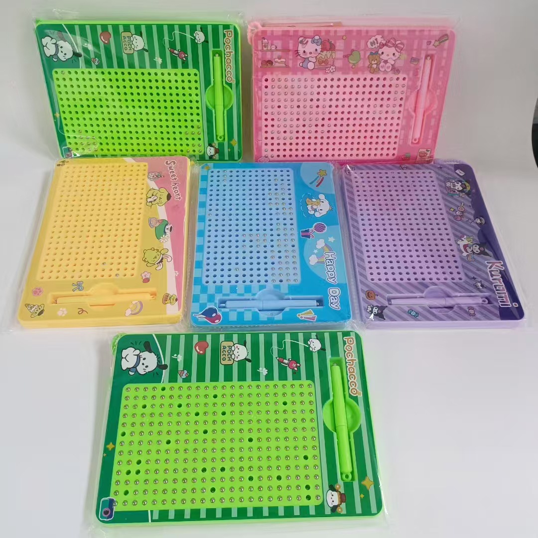 dibujos animados de gran tamaño bolas de acero de absorción tablero de dibujo laberinto perlas colgantes llavero para estudiantes de primaria niños rompecabezas descompresión creativa
