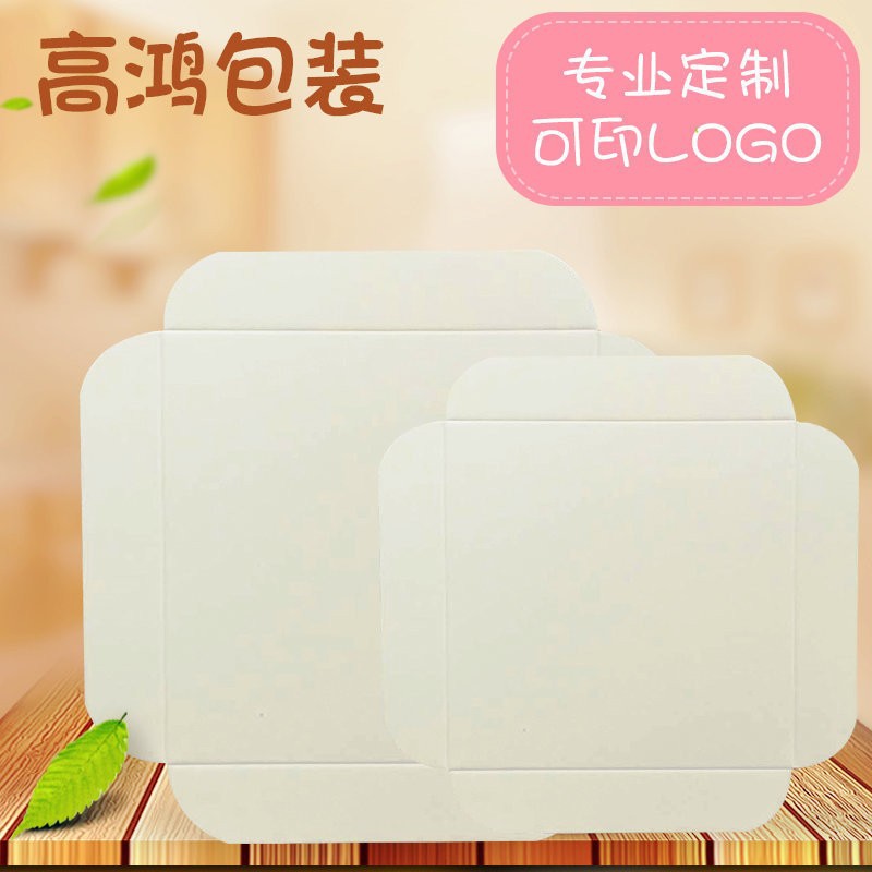 Gao Hong almohadilla de la torta triángulo hornear punto occidental bandeja de papel almohadilla de calidad alimentaria blanco tarjeta mousse torta inferior junta de soporte