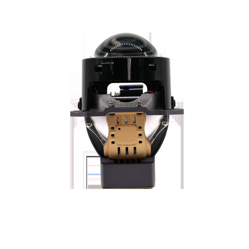 Faros LED de automóviles 3 pulgadas prisma TIR LED lente de doble luz super brillante de alta potencia lente universal