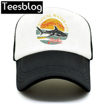 Shark Seaside Trucker Caps Hat ļ~ӡɳñŮ