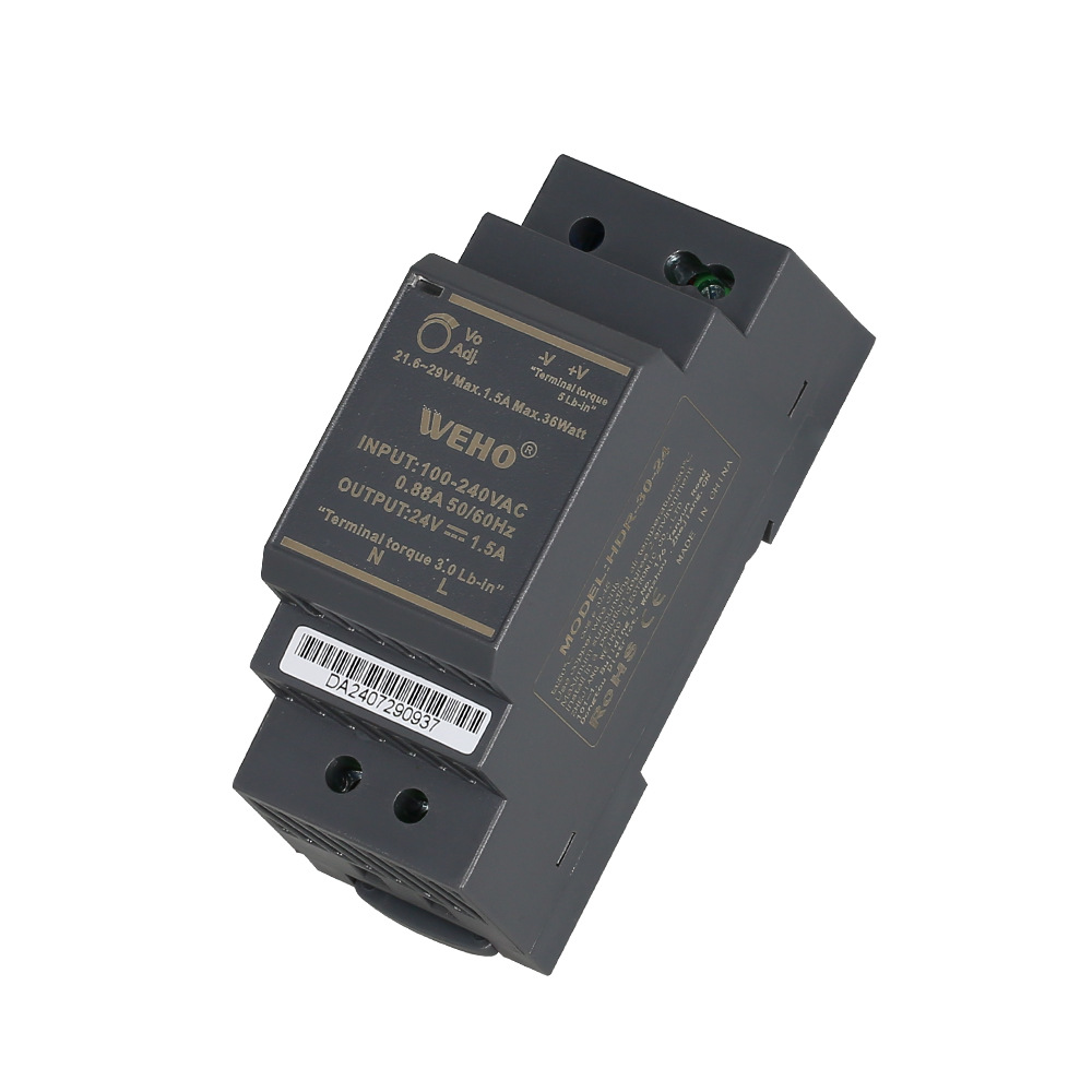 ΰ��С�������ʽ���ص�Դ24vֱ��HDR-30W12v24v�ɵ�����������Դ