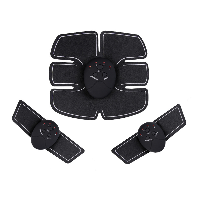 Entrenador abdominal EMS inteligente transfronterizo 6 entrenador de músculos abdominales deportes en casa máquina de sacudida de grasa equipo de fitness perezoso pegatinas de músculos abdominales