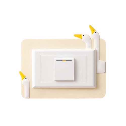 Switch protective cover household light switch wall sticker socket sticker decorative frame cover luminous creative anti-dirty cover ugly
