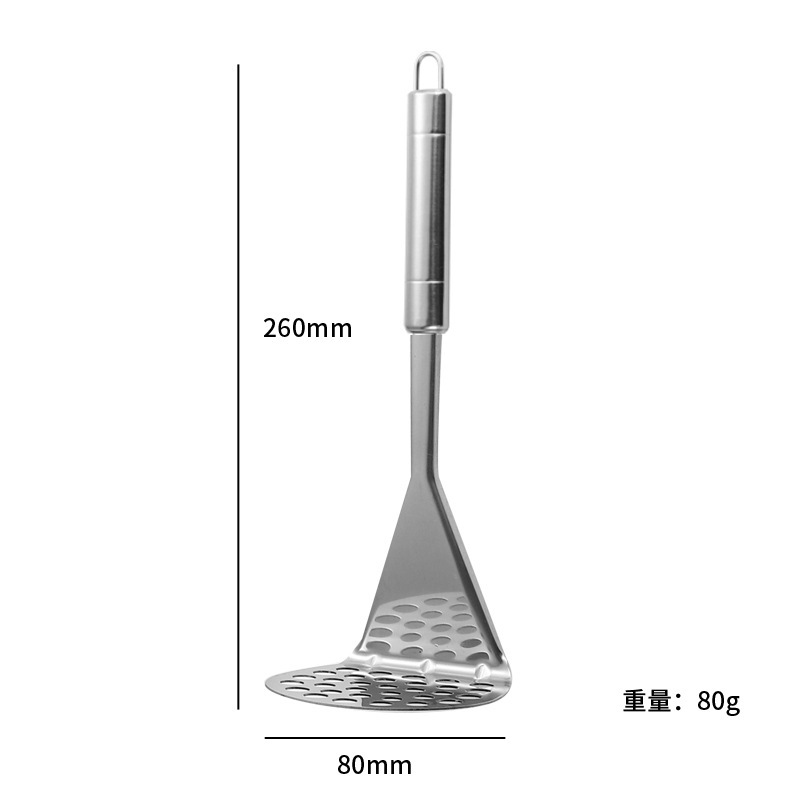ステンレス家庭用台所用品の鍋シャベルセットの鍋シャベルの長いスプーンはスプーンを漏らして料理を炒めます。|undefined