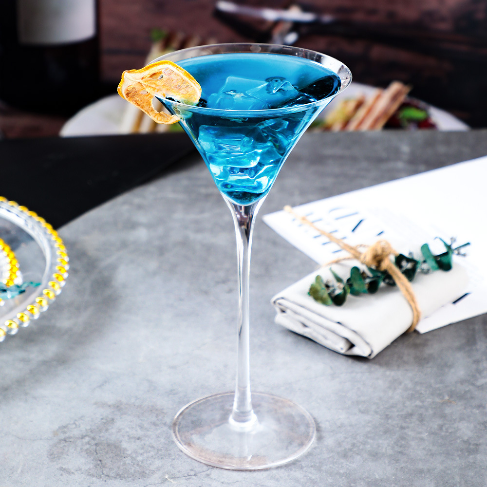 Envío gratuito productos simples de cristal Copa de cóctel Margaret burbuja copa de vino Martini copa de vino