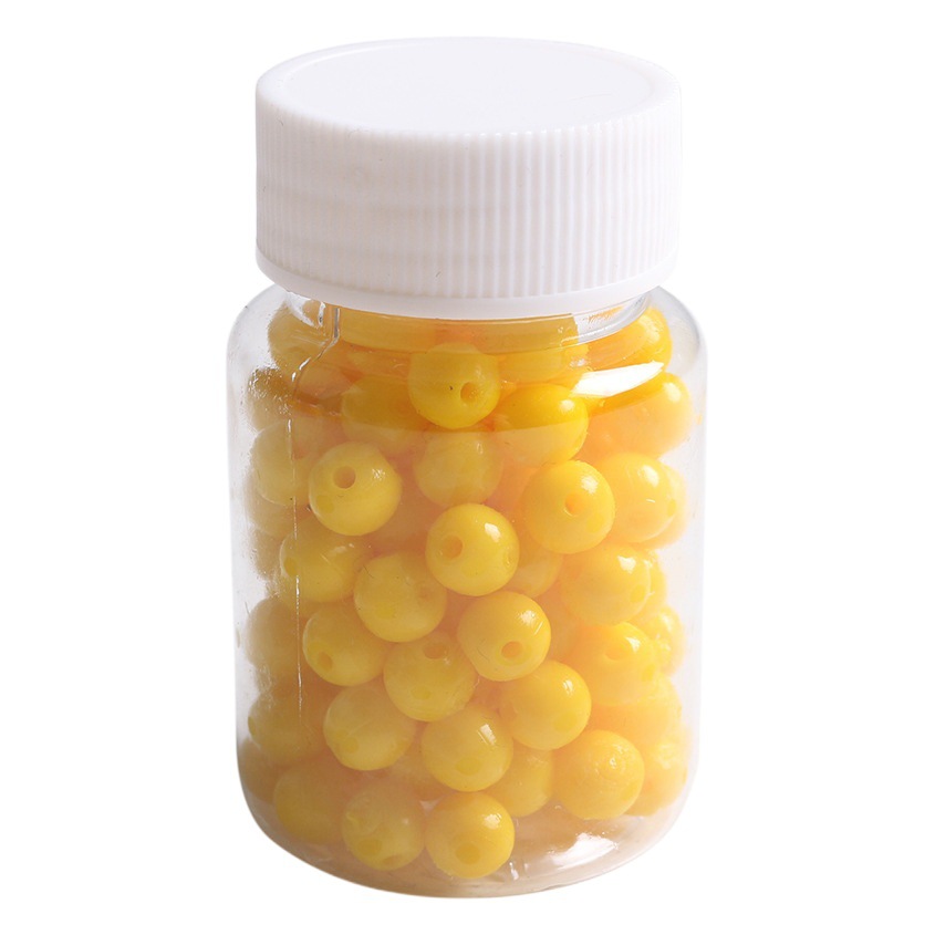 Sabor de maíz perlas flotantes pesca embotellada bola flotante partículas de pesca salvaje gran flotabilidad carpa negra carpa hierba carpa cebo de peces grandes