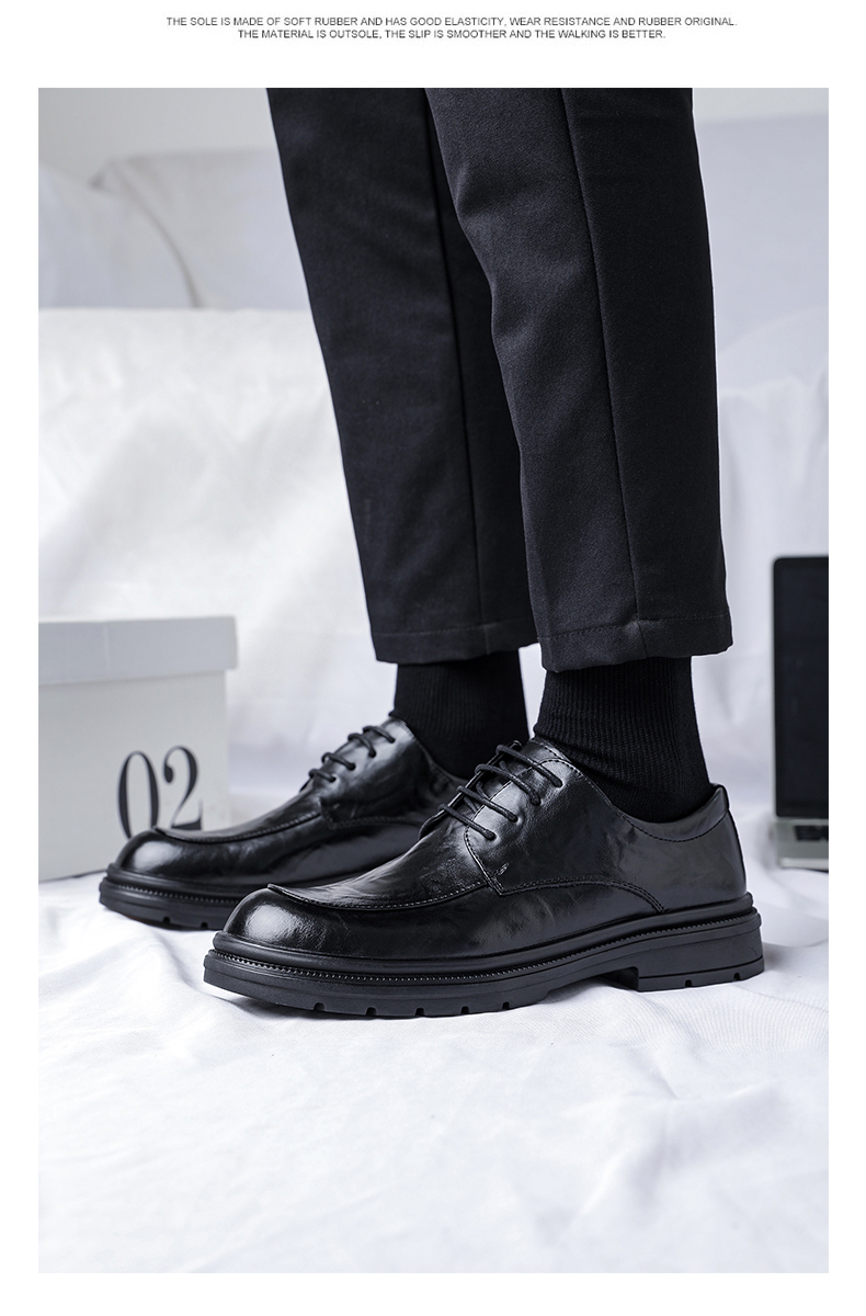 ShoeVault 48 Scarpe da sposo formali in pelle nera casual da uomo, taglia grande, modello Derby_voghion.com