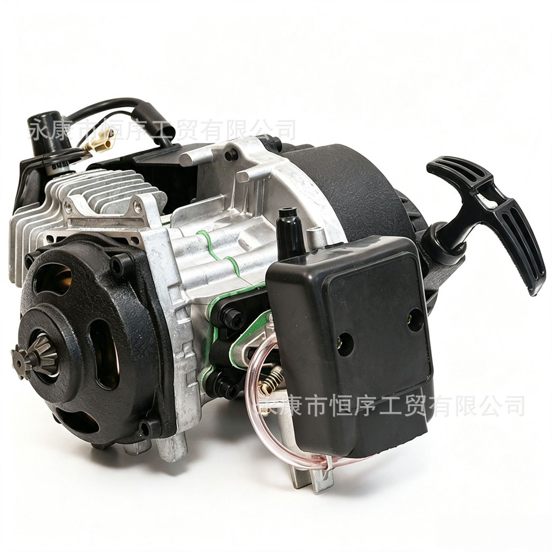 Mini Motorcycle Accessories 49Cc Small Sports Car Small Off-Road Motorcycle Hand-Pull Start Two-Stroke Gasoline Engine