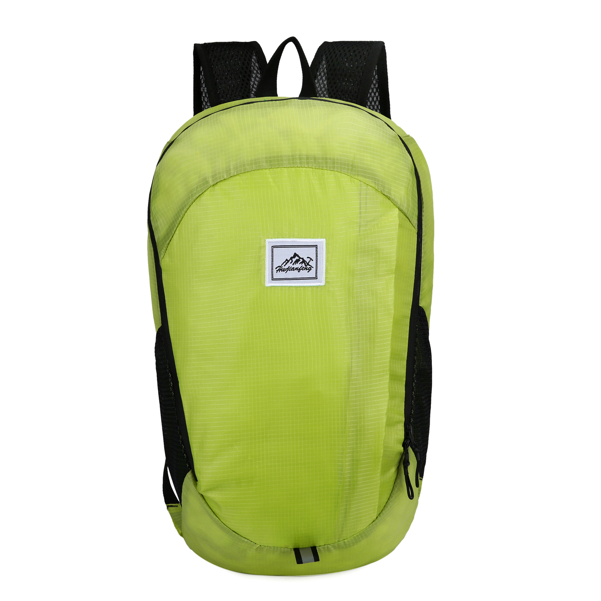 Suministro transfronterizo colorido plegable bolsa impermeable mochila al aire libre de gran capacidad ligero logotipo impreso Mochila deportiva de viaje