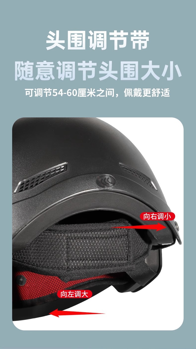 Suitable for New National Standard 3C Certified Electric Vehicle Helmet Men's Battery Motorcycle Summer Cycling Ventilated Safety Helmet 4