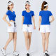 2023 Beijianali Square Dance New Spring and Summer Short-sleeved T-shirt Quick-drying Shorts Dance Sports Running Fitness Clothes